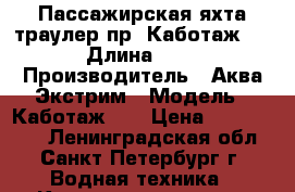 Пассажирская яхта-траулер пр. Каботаж 40 › Длина ­ 13 › Производитель ­ Аква-Экстрим › Модель ­ Каботаж 40 › Цена ­ 9 000 000 - Ленинградская обл., Санкт-Петербург г. Водная техника » Катера и моторные яхты   . Ленинградская обл.